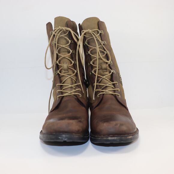 J. Shoes Field Boots Size 8 Brown Leather – Restoration Project - Picture 3 of 8
